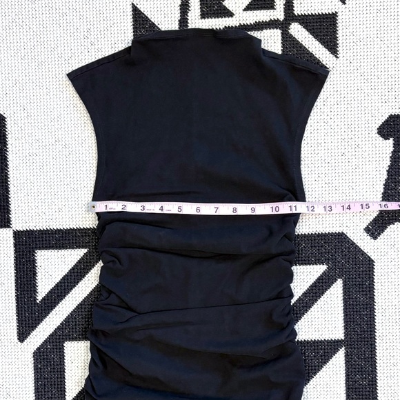 Rumored Minimalist Sleeveless Mini Dress in Black XS - Picture 5 of 12